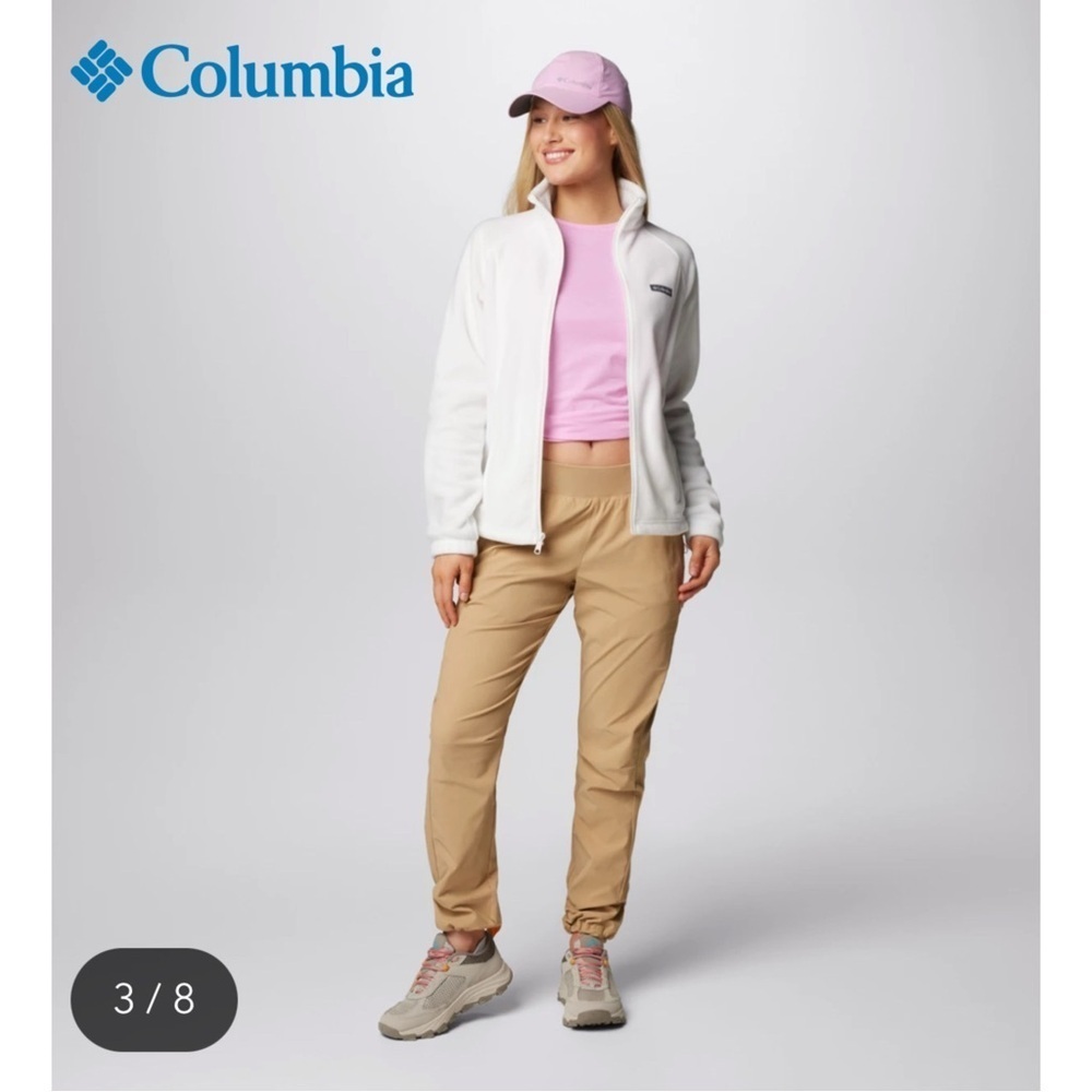 COLUMBIA Women's Benton Springs Full Zip Fleece Jacket Size M - Picture 3 of 13